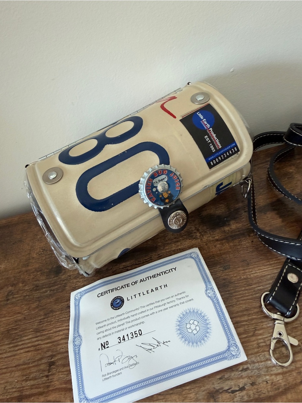 Littlearth Vintage California License Plate Purse – Deadstock in Original Box